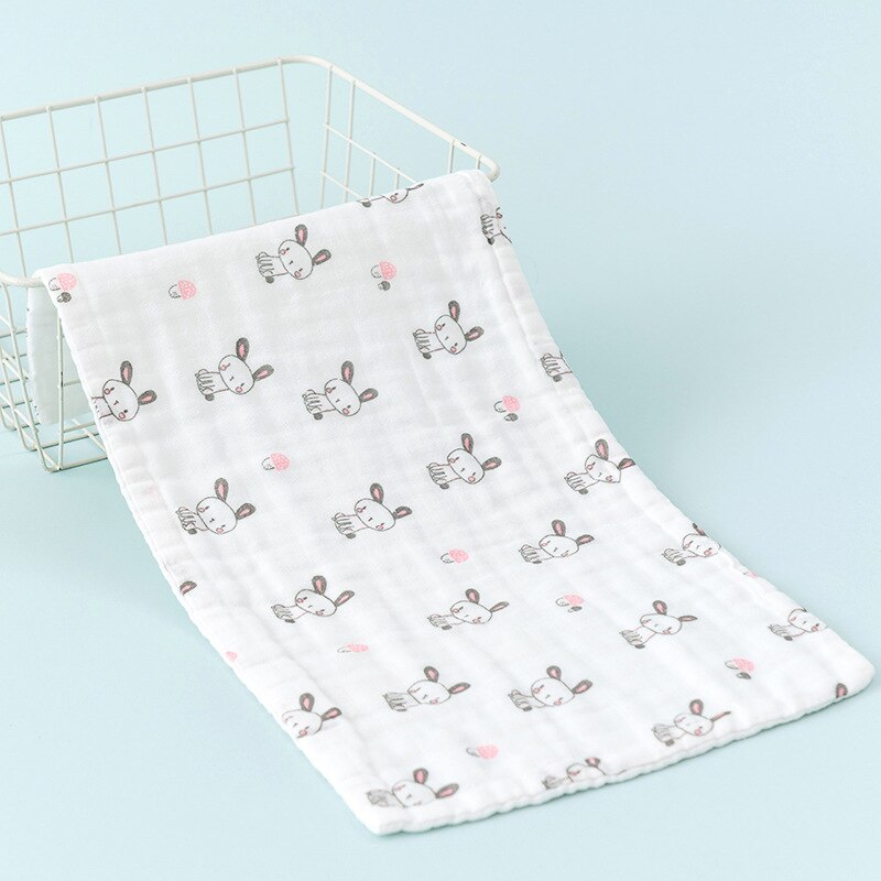 6 Lagen Van Mousseline Gaas Mousseline Katoenen Zachte Baby Handdoeken Veeg Gezicht Doeken Handdoek Gezicht Zakdoek Zuigelingen Baden Feeding Washc