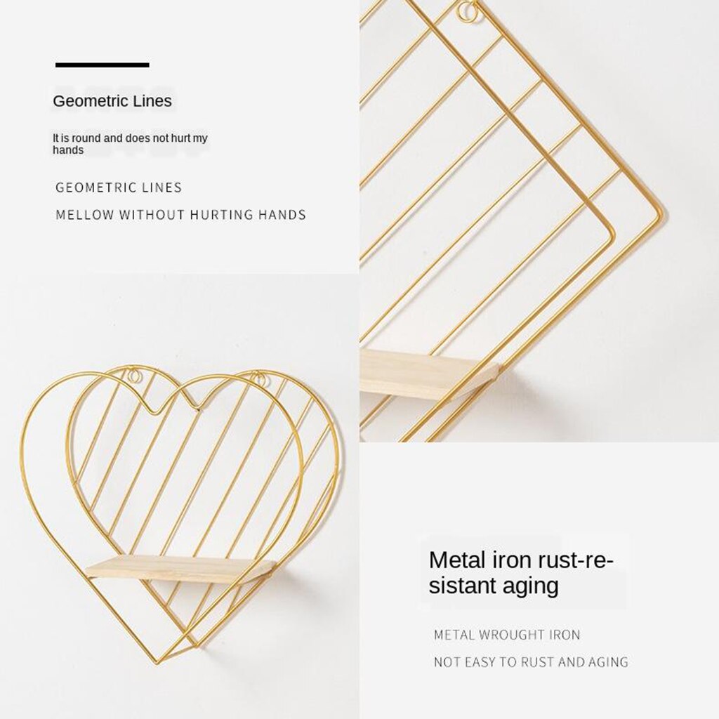 Modern Wall Shelves Shelf Rack Floating Mounted Storage Display Home Decoration