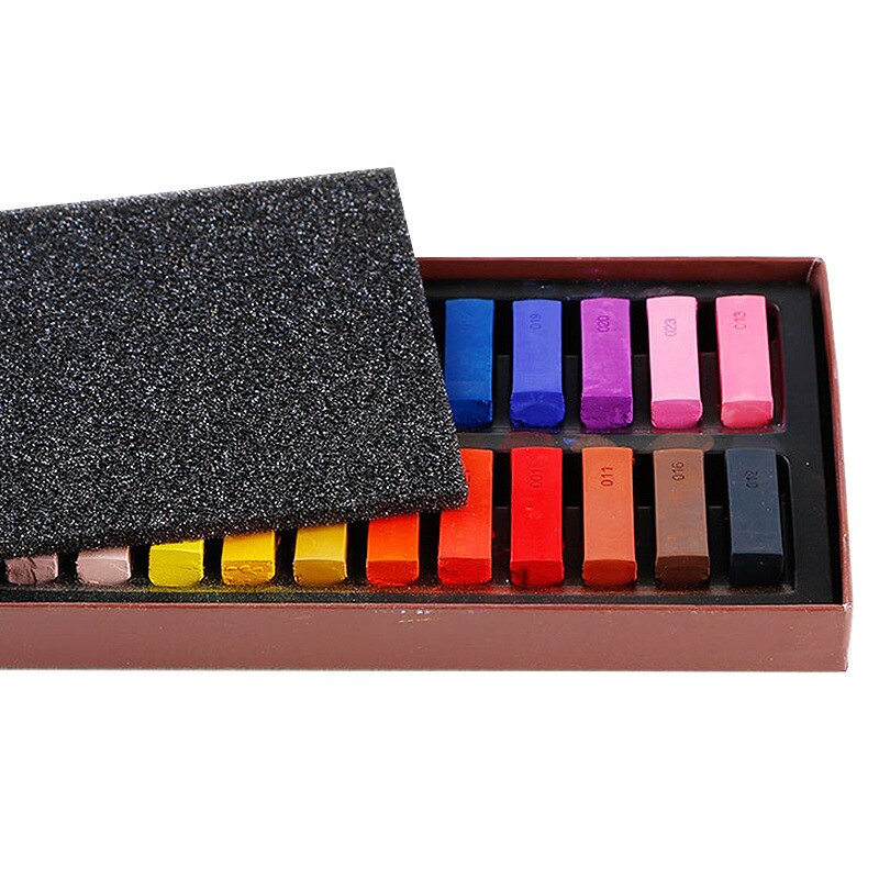 24/48 Kleur Zachte Korte Pastel Stok Pastel Krijt Pastel Borstel Zachte Pastel Pastel Stok