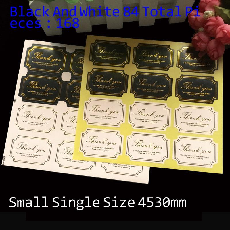 Ouro preto branco copo dourado etiquetas decorativas etiqueta obrigado decoração de casa selagem vela que faz suprimentos bougeoir