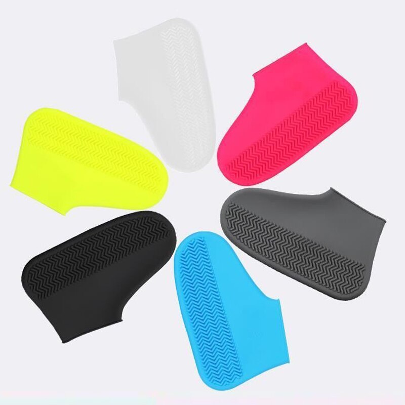 1 Paar Waterdichte Regen Schoenen Covers Regen Boot Herbruikbare Anti-Slip Rubber Regen Overschoenen Outdoor Wandelschoenen Accessoires 2022