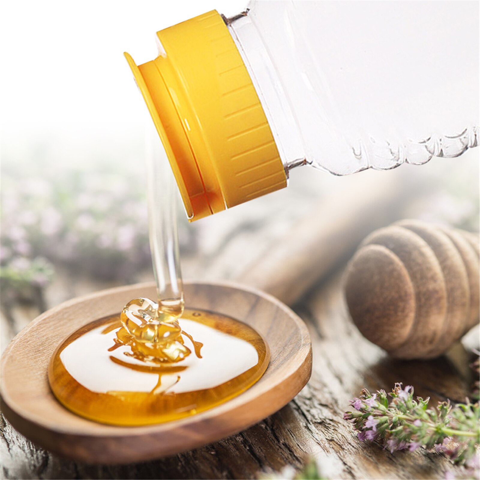 8 Pack 150ML Food Grade Honey Container Honey Squeeze Bottle With Leak Proof Flip-Top