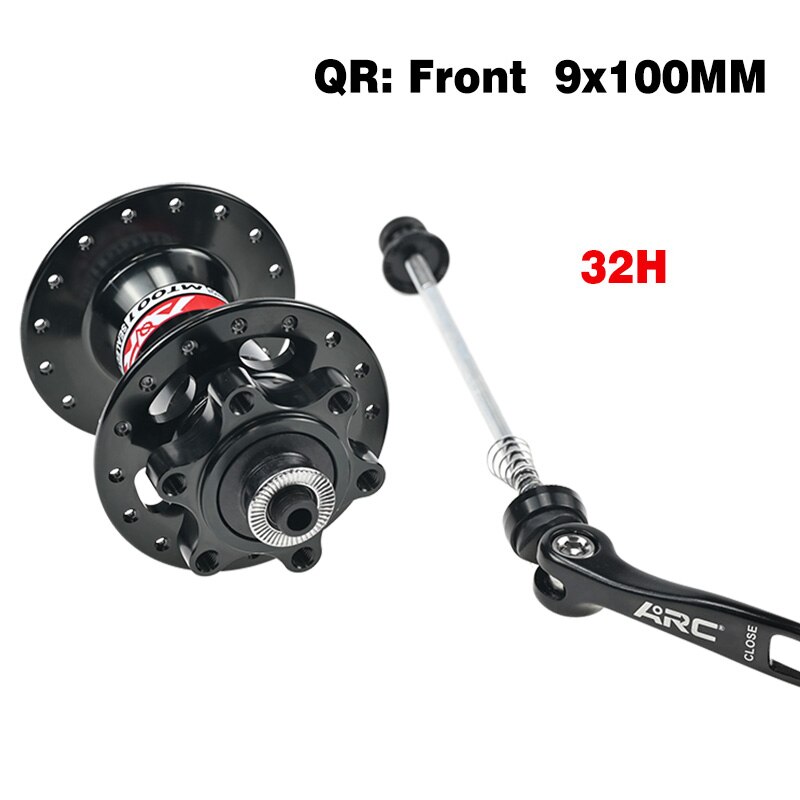 Bue mtb skive nav 32 36 huller foran 9 x 100 bag 10 x 135 cykel nav nbk leje nav mountain bike hjulnav shimano 8 9 10 11 hastighed: 32h f qr