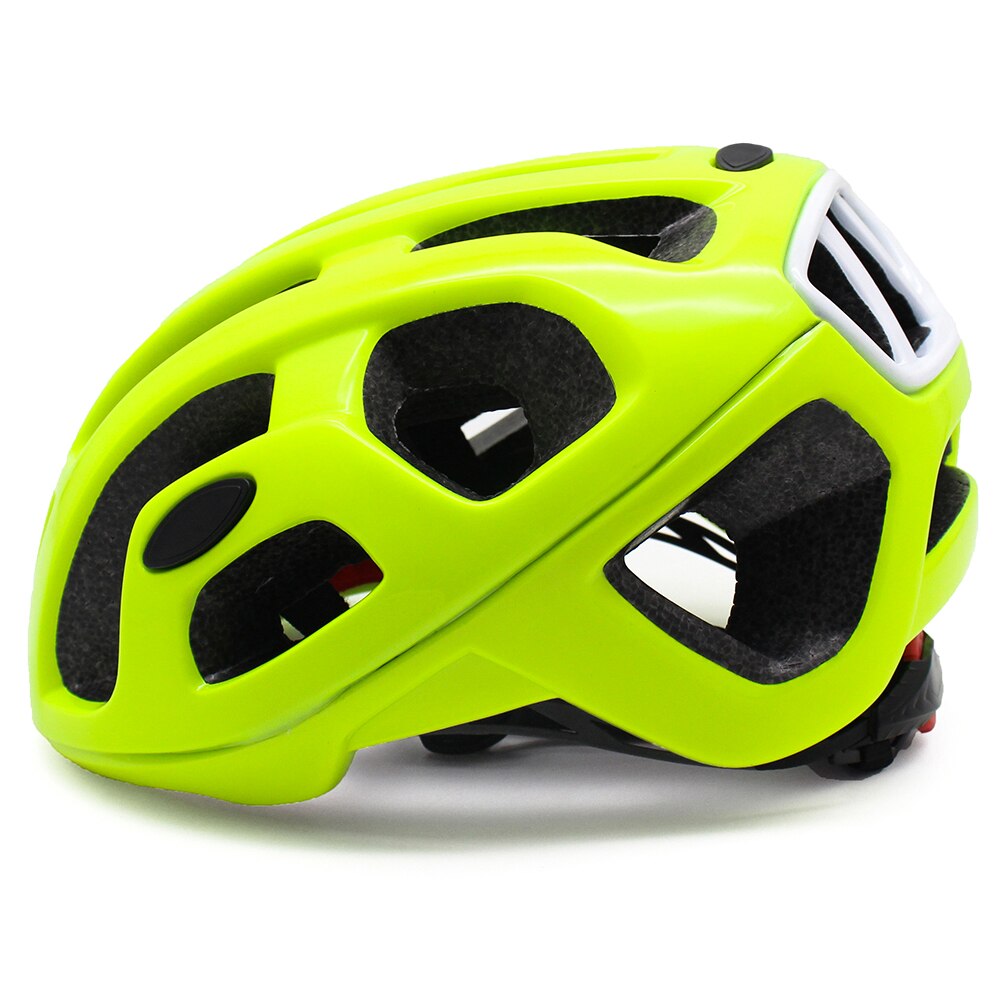 Casco aerodinámico de triatlón para bicicleta de montaña, de seguridad, ligero, mips, para ciclismo de carretera: Fluorescent yellow