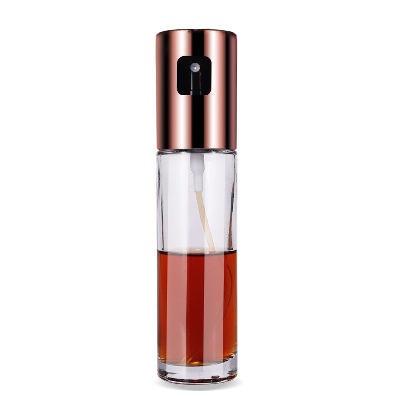 BBQ Backen Olivenöl sprühen Flasche Öl Essig sprühen Flaschen Wasser Pumpe Soße Boote Grill BBQ Spritzgerät Grill Salat Küche werkzeuge: Rose Gold