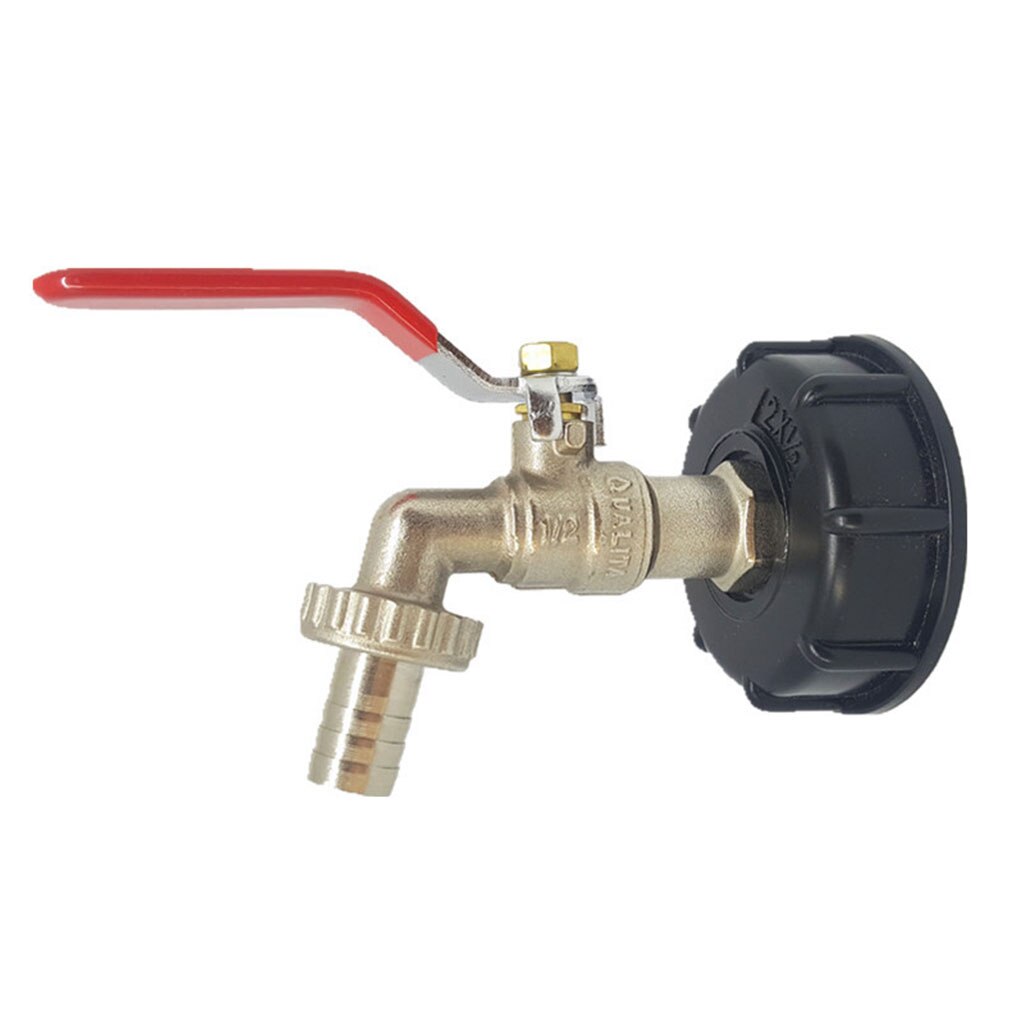 1/2 Inch 3/4 Inch Ibc Bal Uitloop Waterkraan Regen Container Water Reservoir Dispenser Eengreeps Messing Kraan: 0.5 inch