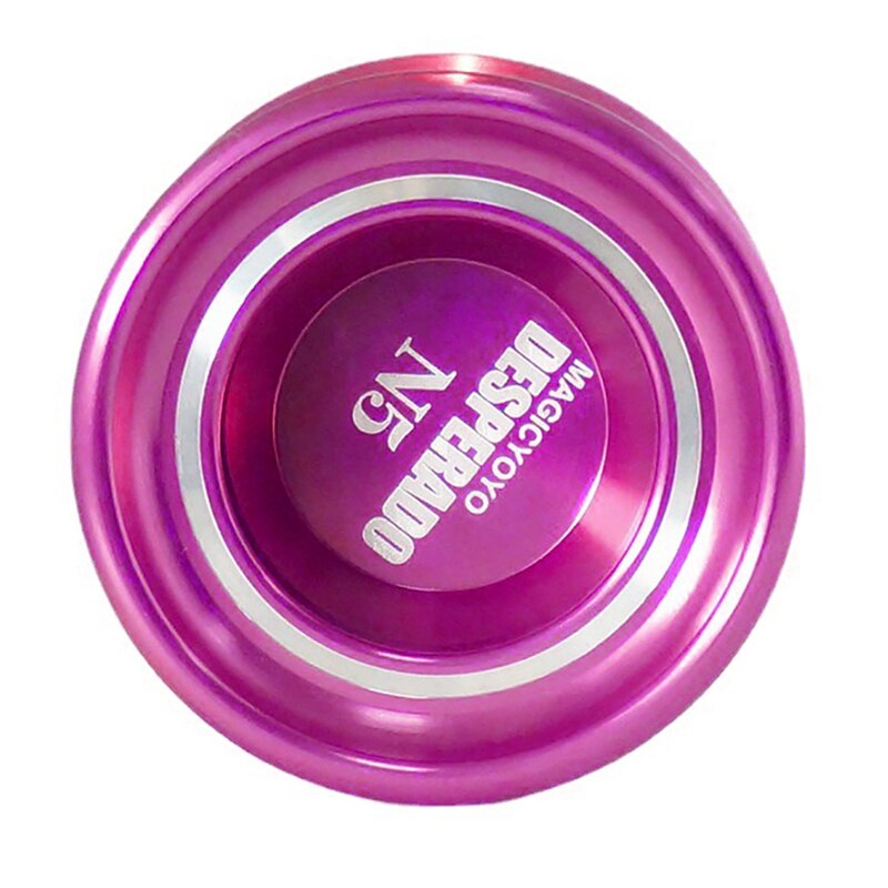 Magicyoyo aluminum alloy metal yoyo toy with 8- ball bearings and rope for children, christmas