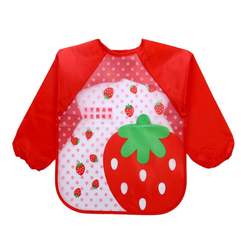Baby to eat overall fall thin section male girl bib waterproof babies inside out children painting apron protective clothing: Dark Grey