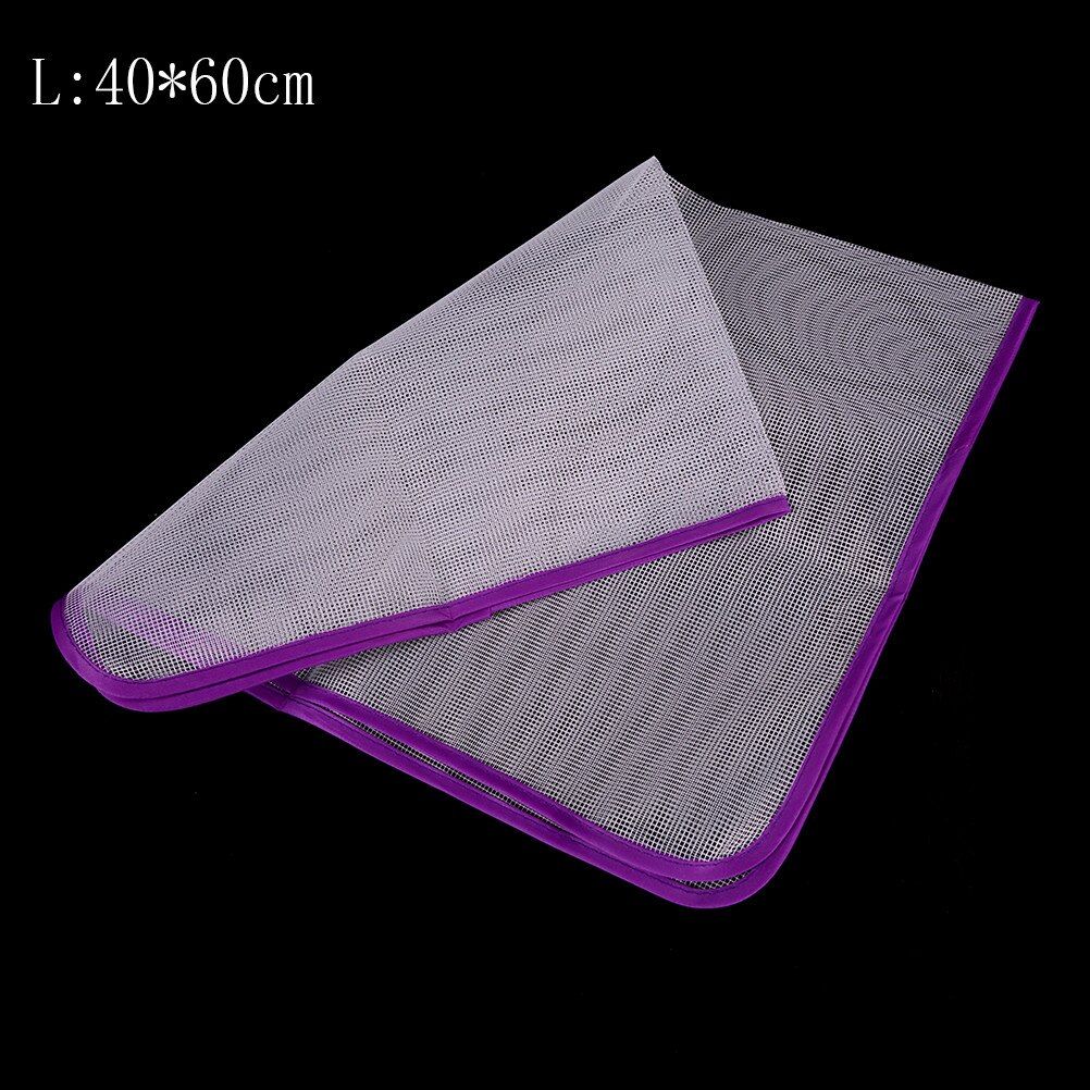 1 pieza accesorios para el hogar S L tabla de planchar cubierta de malla de prensa protectora para planchar ropa de protección: l