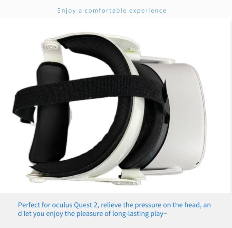 Head Strap For Oculus Quest 2 Adjustable Halo Strap For Oculus Quest 2 VR Increase Supporting Forcesupport Kit Accessories