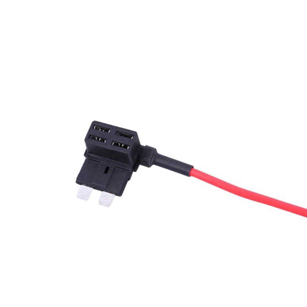 Newest 32V ATO ATC Add A Circuit Fuse Tap Piggy Back Standard Blade Fuse Holder With Terminal And Sheath