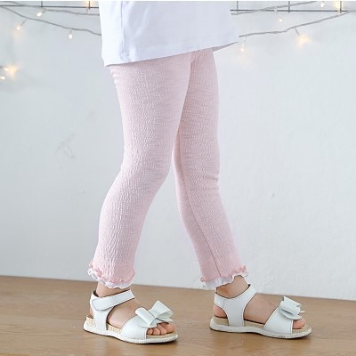 Pantalones y Leggings grises lisos para niñas, ropa hasta el tobillo de 1, 2, 3, 4, 5, 6, 7 y 8 años, OKL194006,