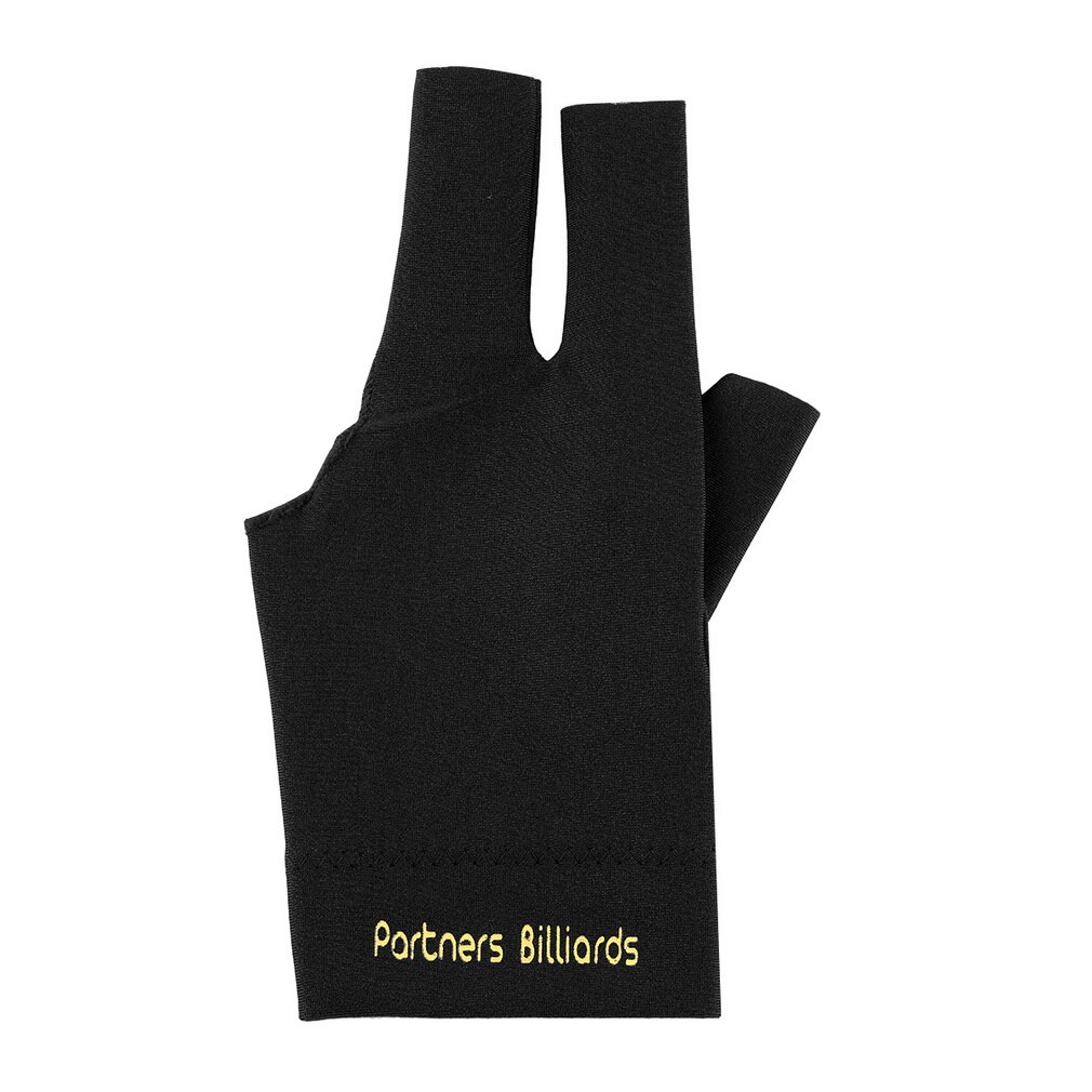 1Pcs Drie Vingers Full-Vinger Snooker Biljartkeu Biljart Handschoen Voor Linkerhand Lycra Stoffen Borduren Biljart Accessoires