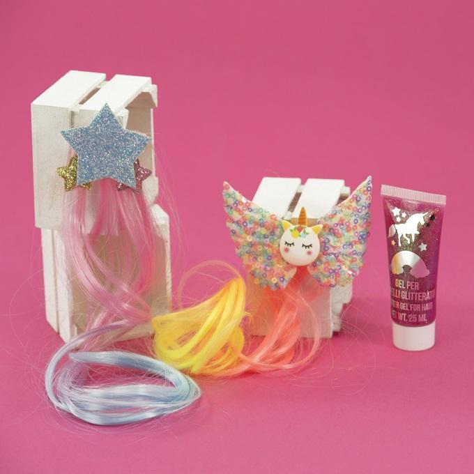 Leuk Magic Eenhoorn Haar Set