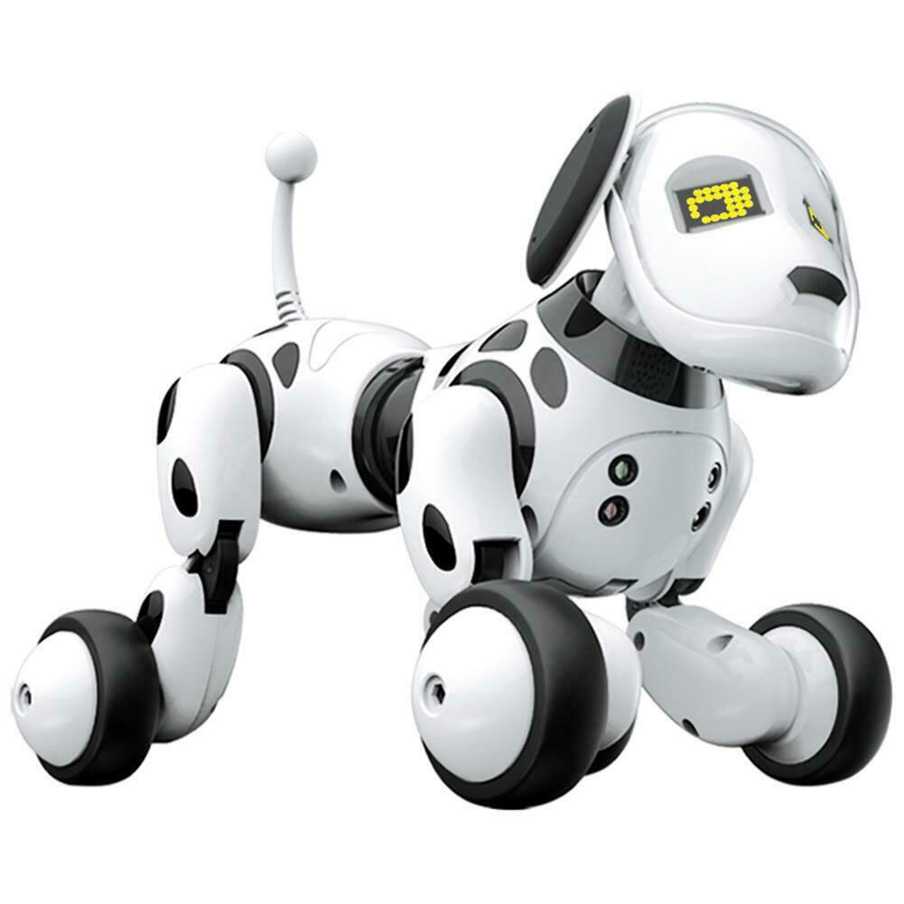 RC Robot Dog Children Educational Remote Control Talking Led Birthday Smart Interactive Electronic Pet Toy Cute Animals