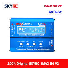 Original SKYRC IMAX B6 V2 6A 60W Balance cargador Discharger para DJI Mavic TB4X NiMH NiCD LiHV NiCd PB cargador de batería Li-ion