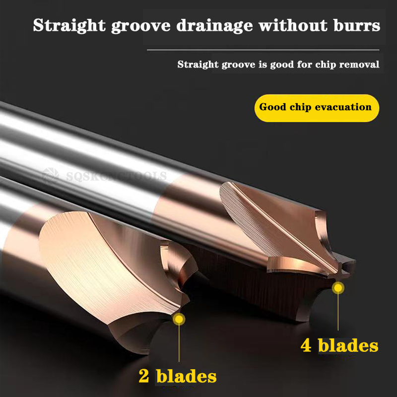 Carbide Radius Corner Rounding Cutter End Mill 12mm CNC Tool R0.5 R1 R2 R3 Chamfering Outside Radii Quarter Circle Router Bit
