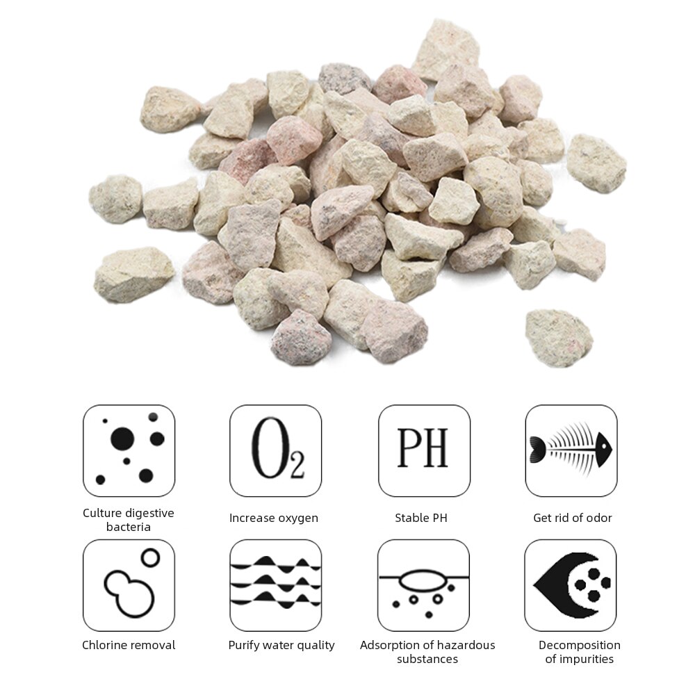 100/250/500G Aquarium Fish Tank Filter Media Activated Carbon Ceramic Ring Biological Ball Activated Carbon With Free Filter Bag: H27834 / 250g