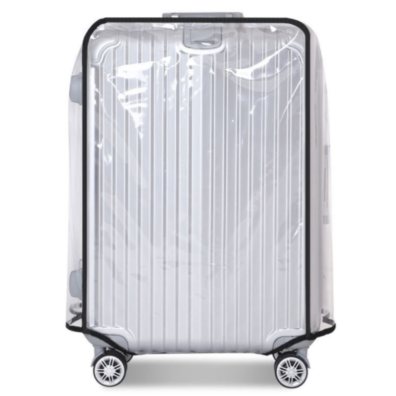 Transparente PVC-Gepäckabdeckung Wasserdichtes Wagen-Koffer Staubabdeckung Staubdichtes Reise zubehör