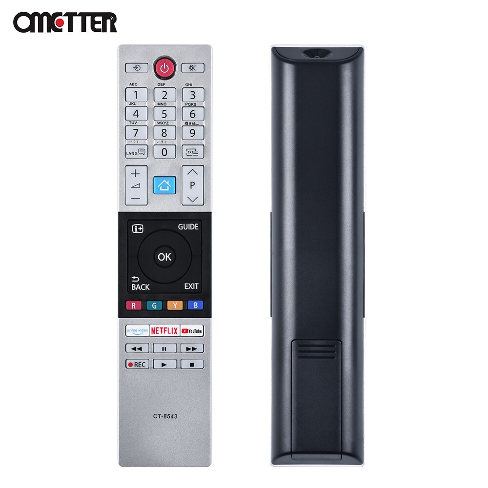 Indicado para Toshiba CT-8543 40L2863DG 32L3963DA 32L3863DG 32W2863DG 49L2863DG 49T6863DA 55U6863DA 55V5863DG TV LED contr remoto