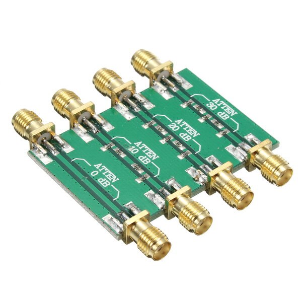 23DBm DC 4.0GHz RF Fixed Attenuator SMA Double Female Head 0DB 10DB 20DB 30DB