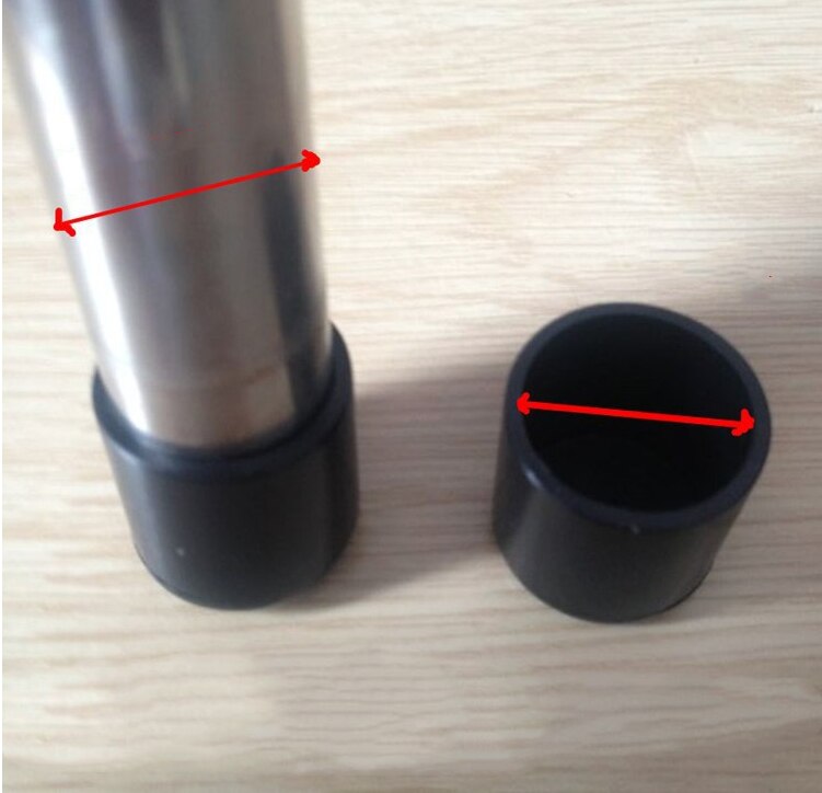 4 teile/los Silikon PVC Tisch Stuhl hocker Bein abdeckung Tragen-beständig Füße Boden Protector Mützen weichen gummi Universal möbel teil