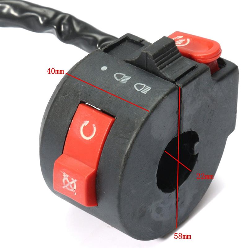 50 70 90 110CC Cdi Kabelboom Montage Bedrading Kit Atv Elektrische Start Quad Cdi Kabelboom Montage Bedrading Ontsteking schakelaar Set