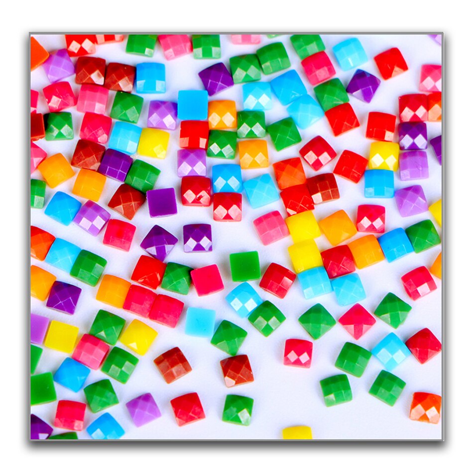 Peinture en diamant carré 5D bricolage | Peinture mosaïque de déesse et de mer, broderie point de croix strass, décoration de maison, ZH