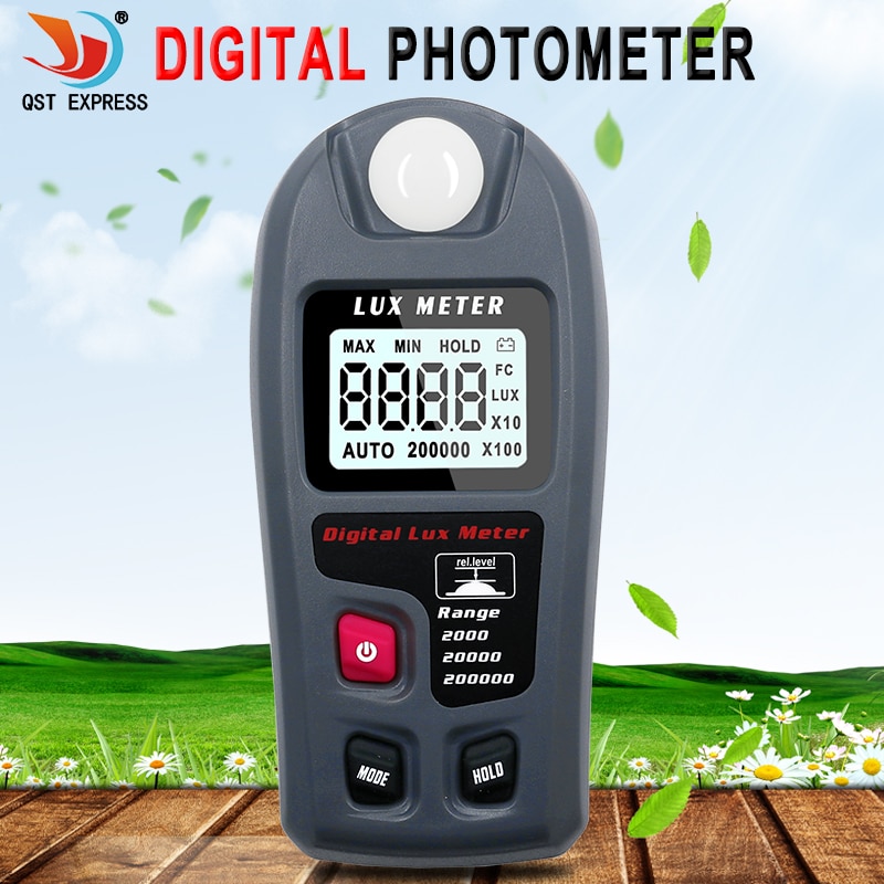 Digitale Lux Meter 200,000 Lux Digital Lcd Pocket Light Meter Lux Fc Maatregel Tester MT-30