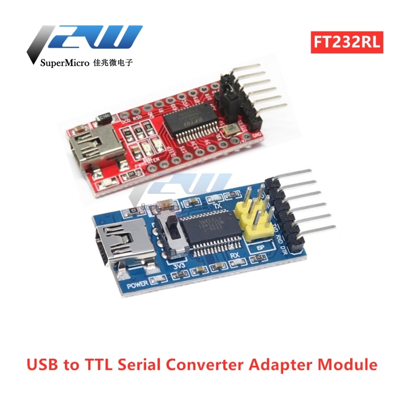 FT232RL FT232 Ftdi Usb 3.3V 5.5V Naar Ttl Mini Poort Seriële Adapter Module Voor Arduin O Pro Mini usb Naar 232 Usb Naar Ttl