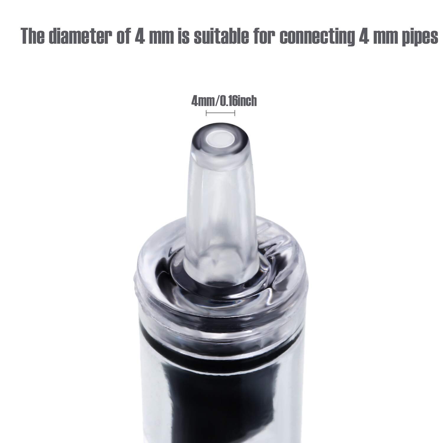 15 Pieces Air Pump Check Valves One Way Check Valve Device Fish Tank Aquarium Using