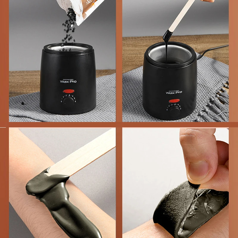Maschine de Chauffe-cire gießen Epilation Cire Haricots Plus Chaud Cire Epilatory Topf de Verschmelzung Epilation Epilateur Chauffage