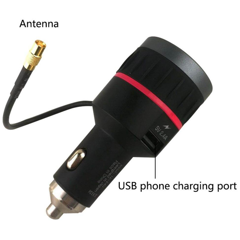 JaJaBor Auto DAB FM Radio Wireless Sender Empfänger mit Antenne 2,4 EINE USB Schnelle Lade Bluetooth Car MP3 Player