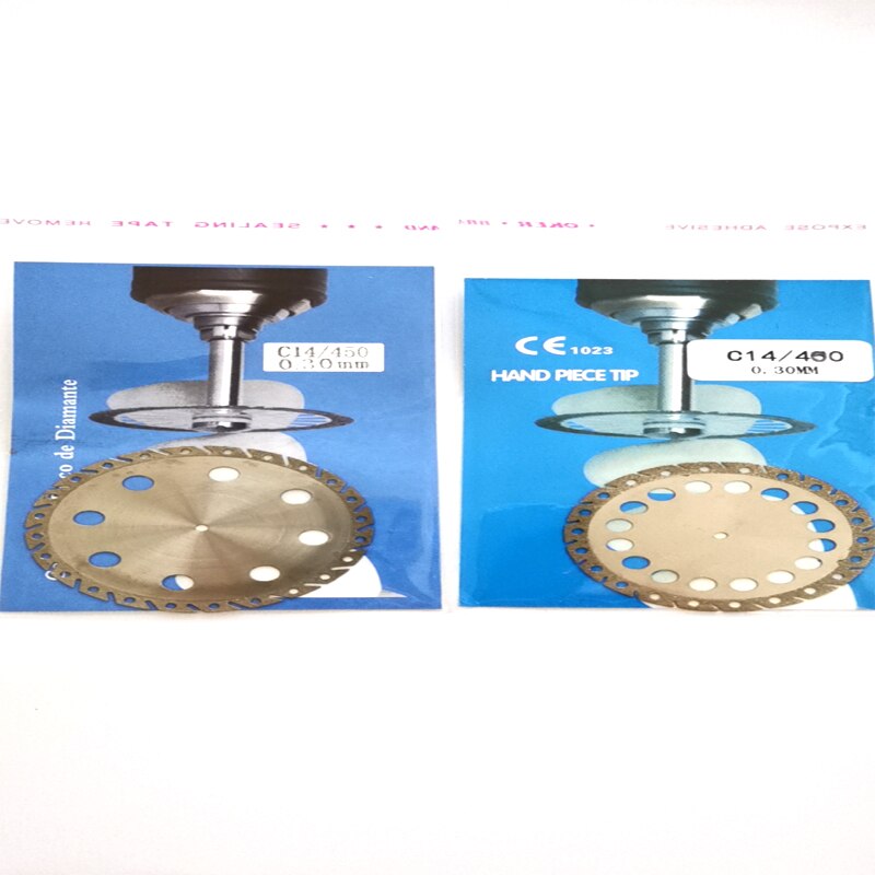 1pc dental lab diamant skive til skæring af gips diameter 450mm 400mm sten model skilleark tykkelse 0.3mm