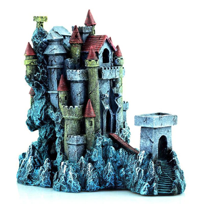 Papo – Château Fantastique En Bois – Décor Médiéval Pour Figurines – Pont-levis Mobile – Création Française – Dès 3 Ans – Cadeau Imagination