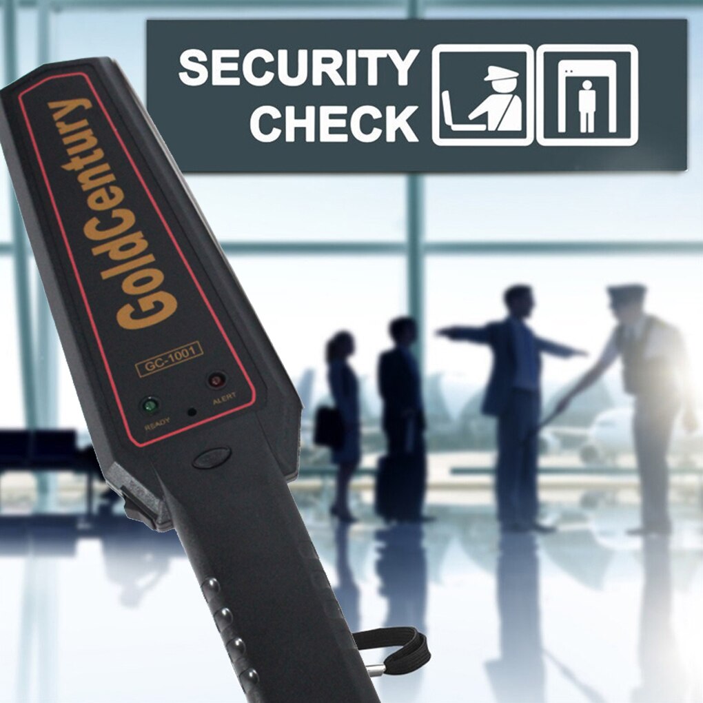 High Metal Detector Super Scanners Portable Handheld Security Metal- Electronic Probe Tools Pinpointing Handheld Metal Detector