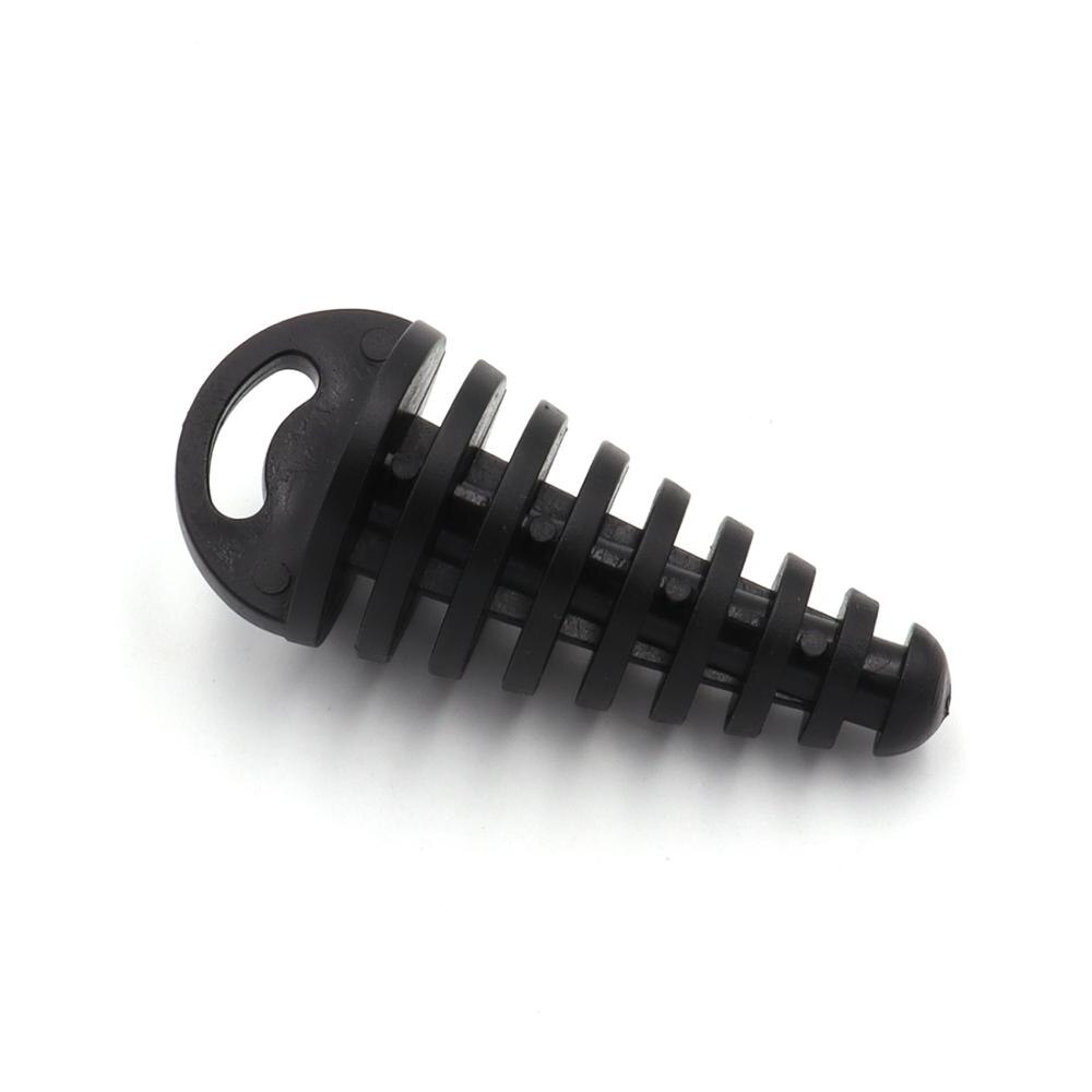 2 Stroke 15Mm-38Mm Kleine Uitlaat Bung Plug Voor Mx Motocross Dirt Pit Bike: Black