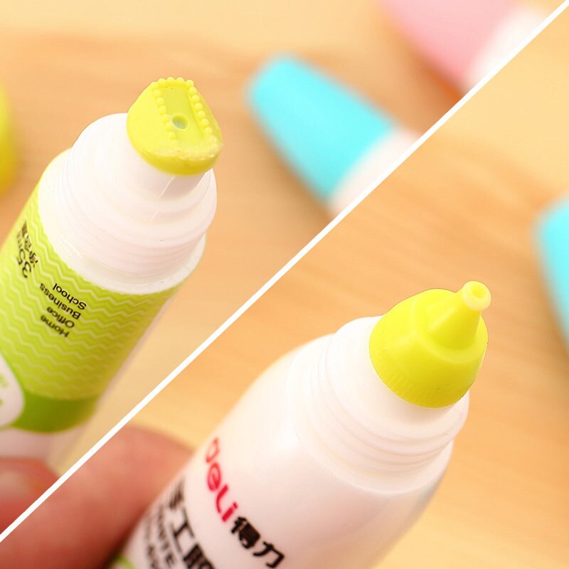 35ML Washable White Liquid Glue Student Handwork DIY Paper Adhesive Stationery Store School Office Supplies Tool Safe Non-toxi