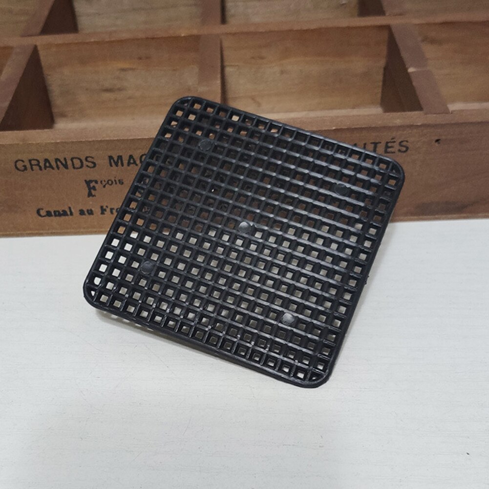 100pcs/set Balcony Horticultural Plant Pot Drainage Mat For Garden Mesh Bottom Pad Agricultural Square Home Bonsai Practical