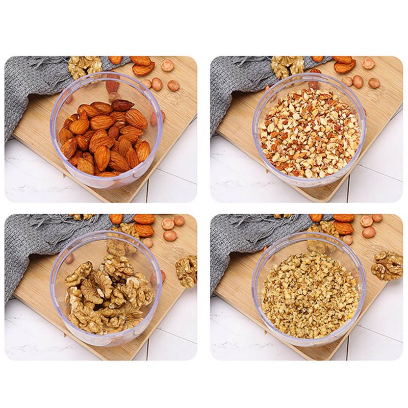 Manual Nut Grinder Multifunctional Dried Fruit Crusher Peanut Masher Nut Chopper Grinding Device for Sesame Walnut