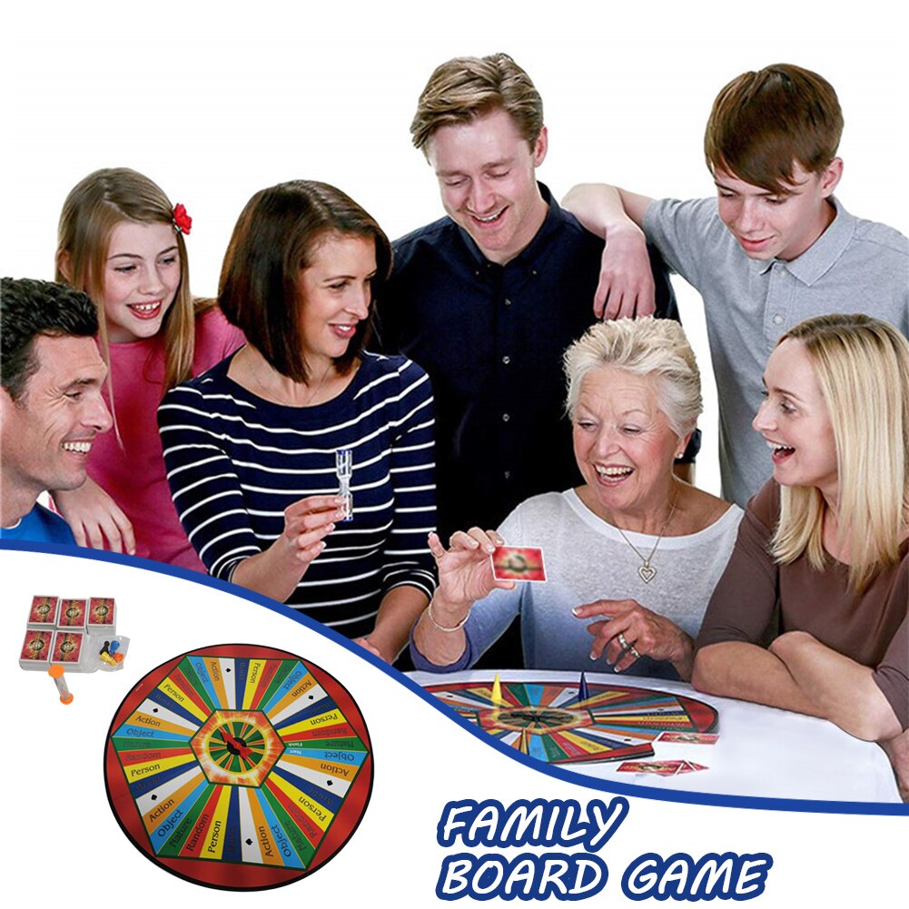 Educativi Interazione Festa A Casa Multiplayer Veloce Parlare Descrizione di Intrattenimento Divertente Giocattolo Gioco Da Tavolo Descrivere Parola Regalo