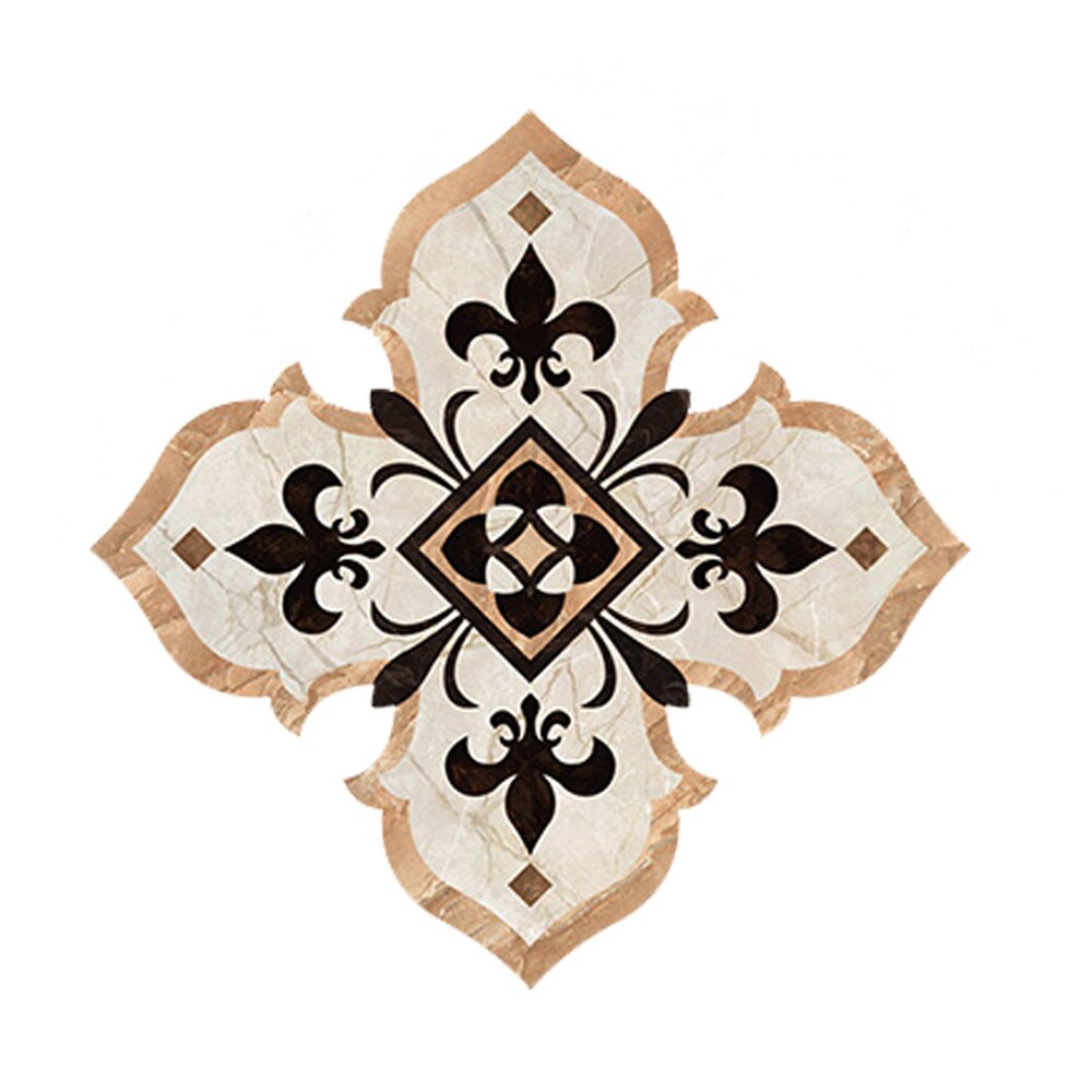 PVC étanche carrelage autocollant dosseret Applique 15 pièces décor à la maison salon multicolore lisse 8*8cm salle de bain cuisine Durable: O