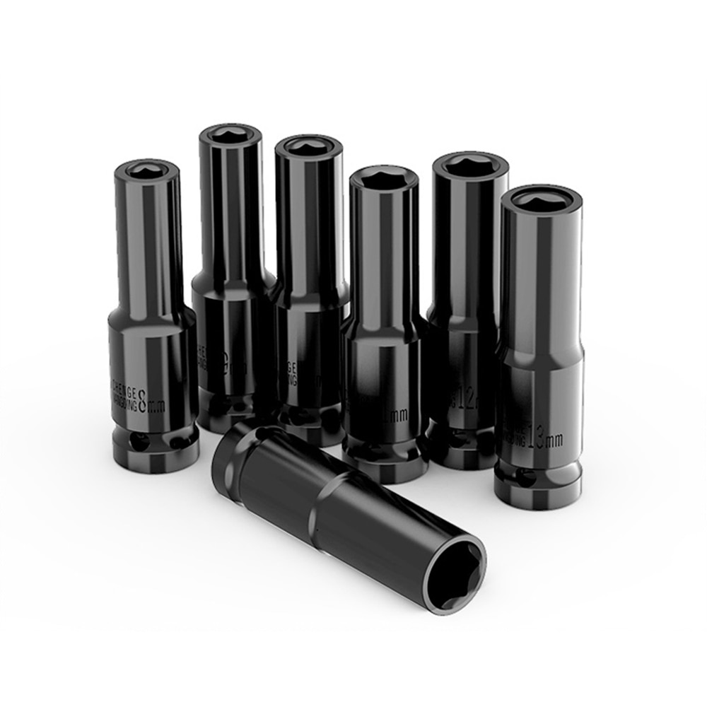 Standard 8~32mm Socket Wrench Set Tool 1/2&quot; Drive Adapter Spanner Converter Reducer Electric Impact Wrench Socket Sets