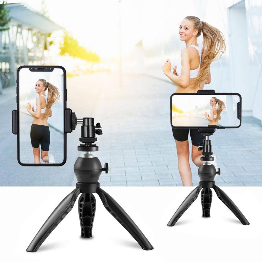 Adattatore treppiede universale in lega di alluminio ABS con testa a sfera panoramica per fotocamera