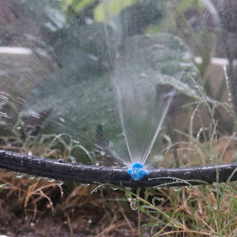 50pcs 90° 180° 360° Angle Simple Refraction Nozzle Sprinkler Head Garden Fruit Tree Irrigation Mist Sprayer