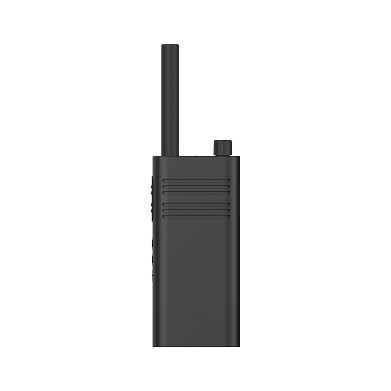 Original Xiaomi Mi Mijia Walkie Talkie Lite Civil 5Km Intercom Outdoor Handheld Mini Radio Talkie Walkie Work for Mihome app: black 1pc