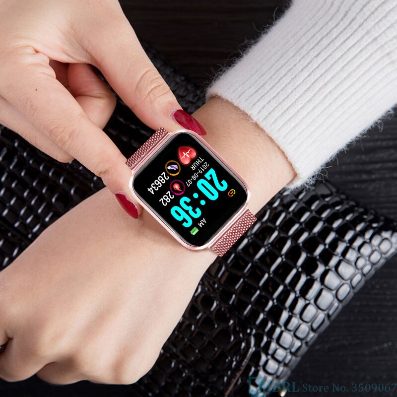 Più nuovo Smart Band Donne Degli Uomini Smartwatch Bluetooth Delle Signore di Fitness Del Braccialetto Del Mens Impermeabile Android IOS Phone Sport di Frequenza Cardiaca