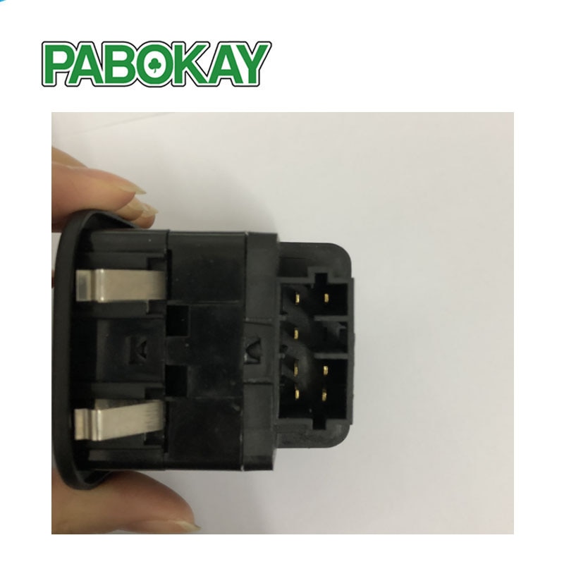 6554.WA 6554.WH 6554.58 Electric Power Window Switch Mirror Button Control Fit for PEUGEOT 206 306 Black