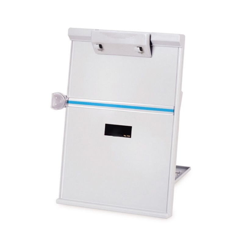 Plastic Adjustable Computer Document Holder Book Rack Stand Reading Typing Frame