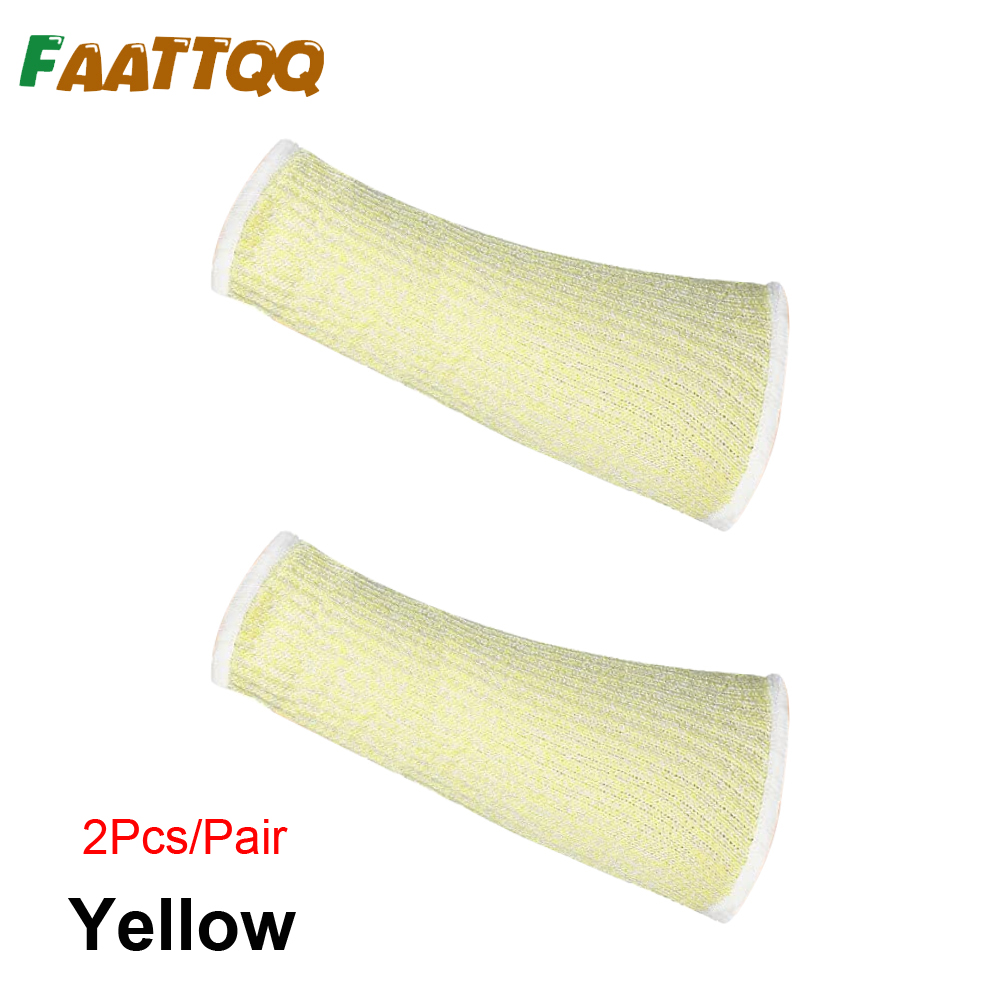 Arm Protectors for Thin Skin, Protective Cut Resistant Forearm Sleeves Arm Guards for Men Women Work, Scratches, Biting,Bruising: Yellow